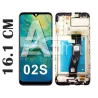 Display Touch Nero + Frame Samsung SM-A025 A02s (FB) Ori | Store Online 5G-M