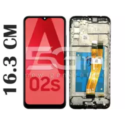 Display Touch + Frame Nero Samsung SM-A025 A02s (16.3cm IPS) FO