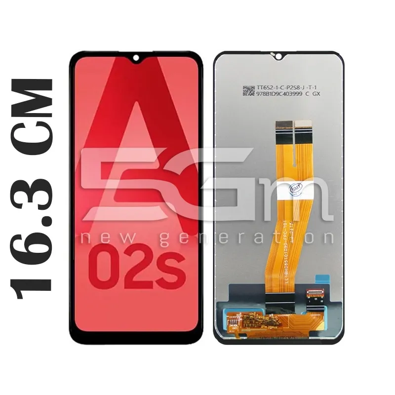 Display Touch Nero Samsung A02s - A03 - A03s (16.3cm IPS) FO | Store Online 5G-M