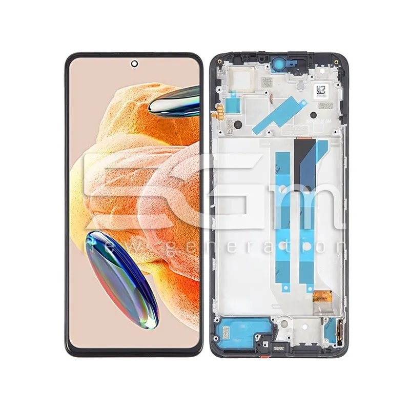 Ecran Tactil + Ramă Negru Xiaomi Redmi Note 12 Pro 4G (OLED) | 5G-M