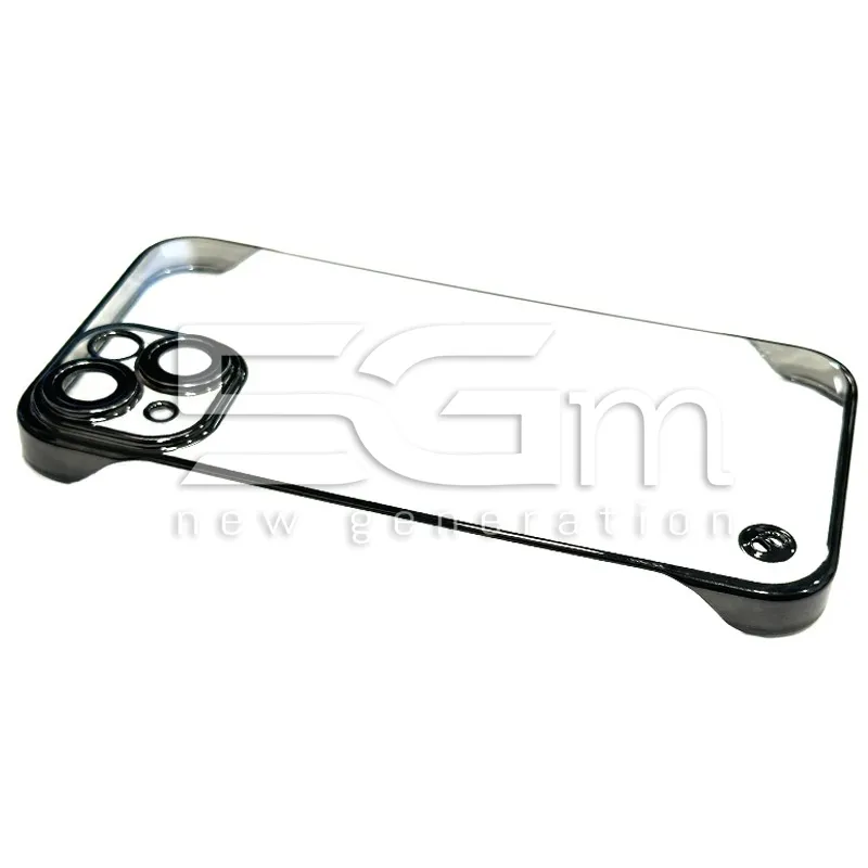 Custodia Ultrasottile Elegante Con Placcatura Nera iPhone 13 | Store Online 5G-M