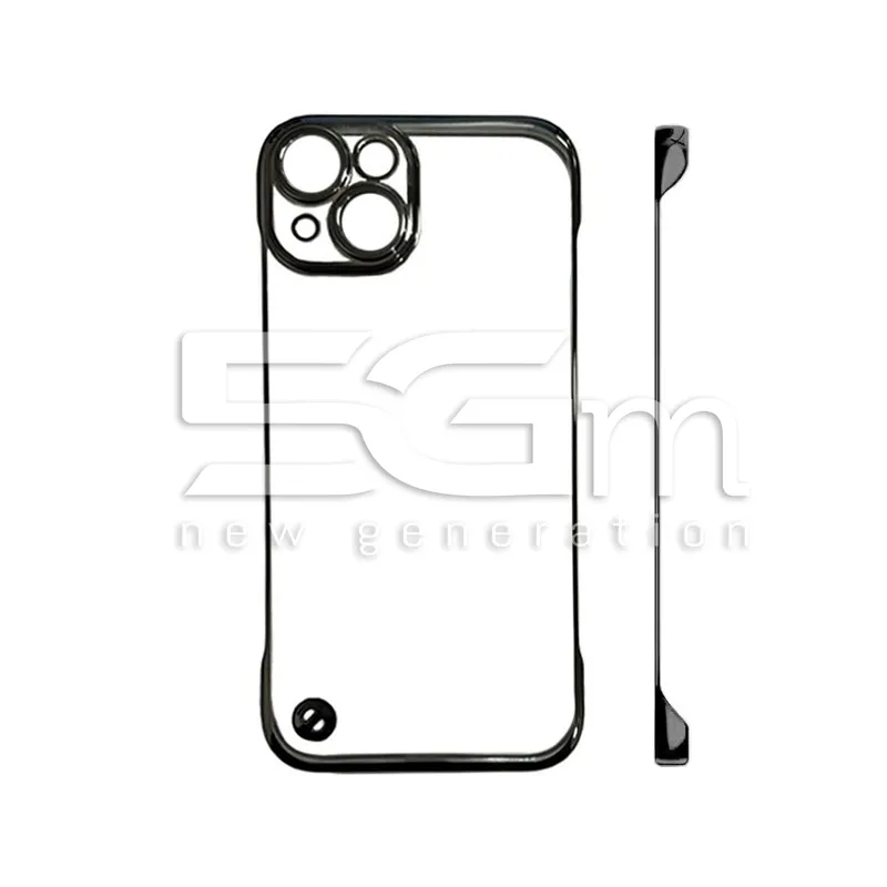 Coque Ultra-mince Élégante Placage Noir iPhone 14 Plus | Boutique 5G-M