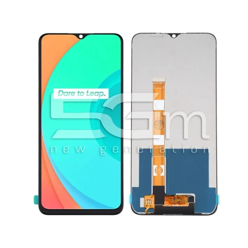 Ecrã Táctil Preto Realme C11 (IPS)