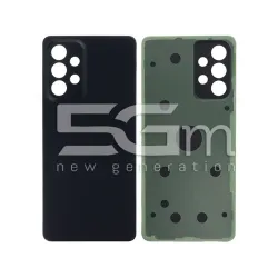 Rear Cover Black Samsung SM-A536 A53 5G No Logo