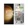 Ecrã Tátil + Ramă Crem Samsung SM-S918B S23 Ultra Ori | 5G-M.com