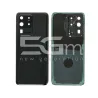 Hátlap Fekete + Kameraüveg Samsung S20 Ultra No Logo | 5G-M.com
