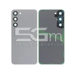 Cache Arrière Graphite + Verre Caméra Samsung S23+ Sans Logo | 5G-M