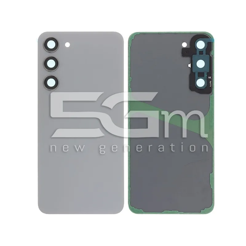 Retro Cover Graphite + Vetrino Camera Samsung SM-S916 S23+ No Logo | Store Online 5G-M