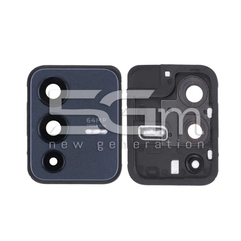 Geam Cameră Spate + Ramă Stardust Black Vivo V23 5G | 5G-M