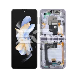 Ecrà Tàctil + Chassi Bora Purple Samsung SM-F721B Flip4 Ori