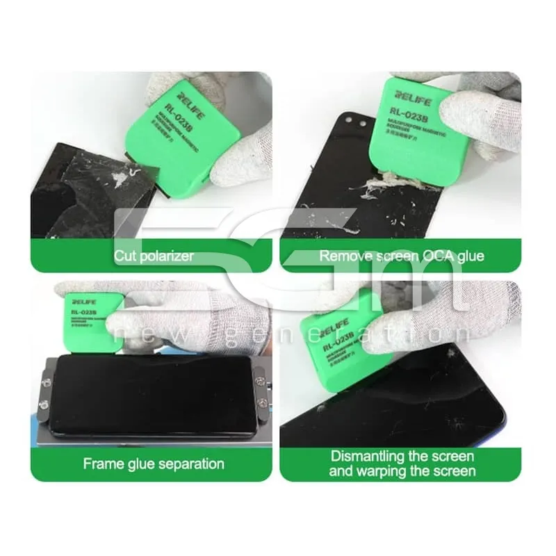 Relife RL-023B Lama Magnetica Rimozione OCA + Pellicola Polarizzata | Store Online 5G-M