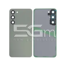 Cache Arrière Vert + Verre Caméra Samsung S23+ Sans Logo | 5G-M