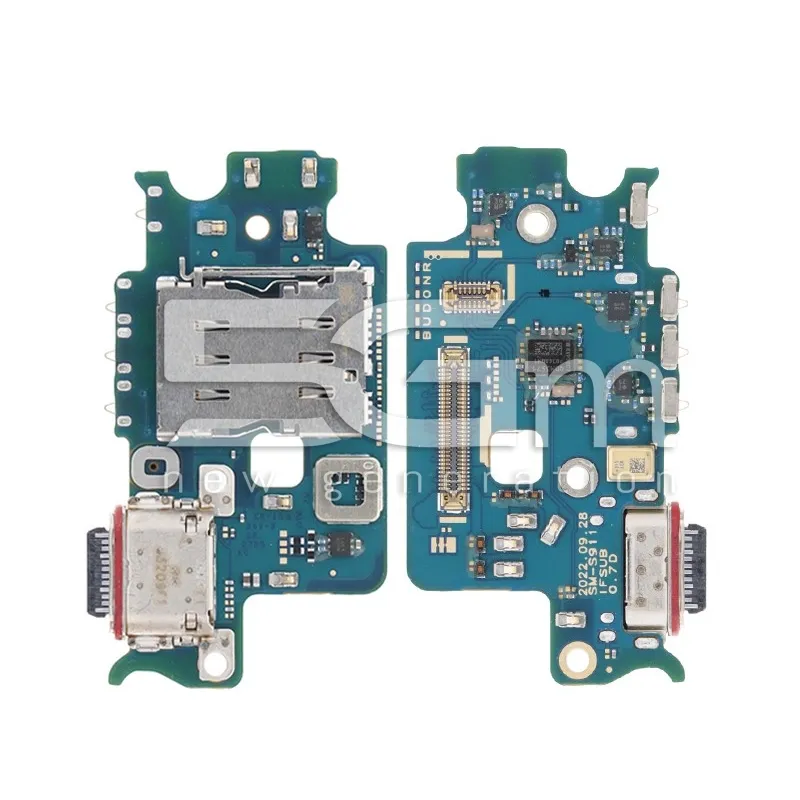 Charging Connector + Board Samsung SM-S911E S23 (Full IC)