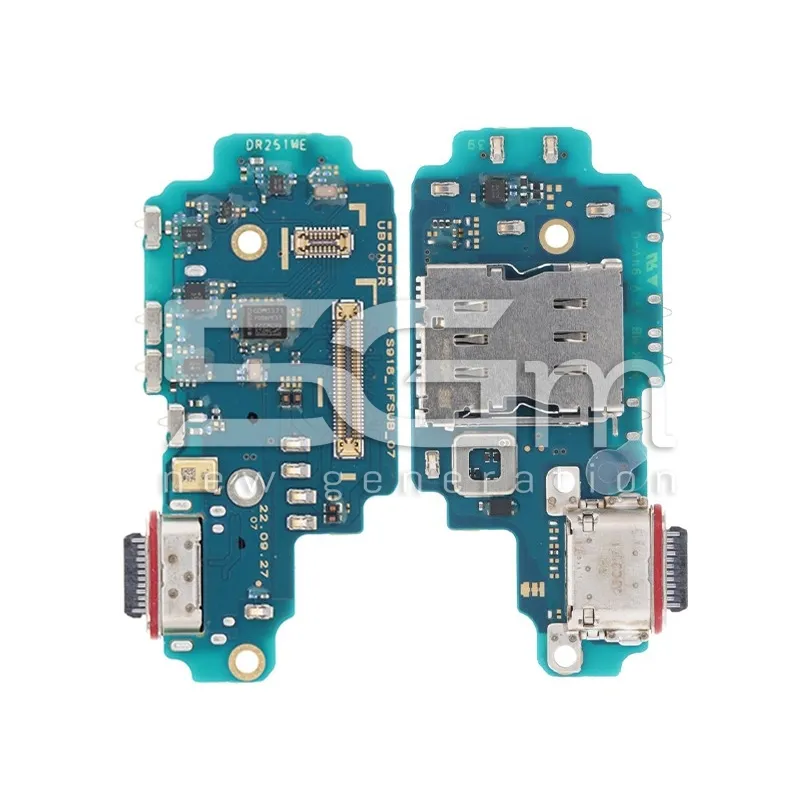 Töltő Csatlakozó + Panel Samsung SM-S918E S23 Ultra (Full IC) | 5G-M Online Áruház