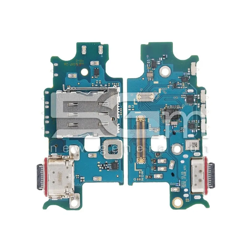 Töltőcsatlakozó + Kártya Samsung SM-S916B S23+ (PULLED) | 5G-M Online Áruház