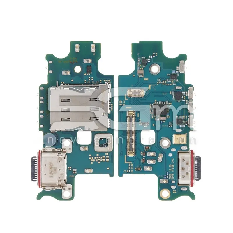 Töltőcsatlakozó + Panel Samsung SM-S916U S23+ (Full IC) | 5G-M Webáruház