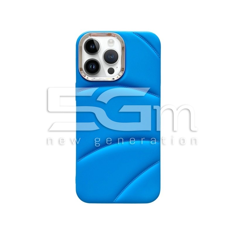 Case Soft in TPU Blue iPhone 15 Pro Max