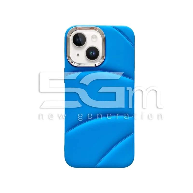 Custodia Morbida in TPU Blu iPhone 15 Plus | Store Online 5G-M