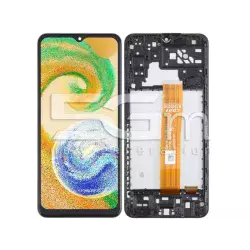 Display Touch + Frame Black Samsung SM-A047F A04s (IPS)