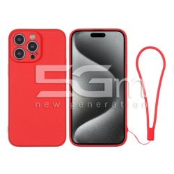 Silicone Case Red + Wrist...