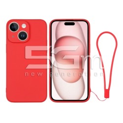 Silicone Case Red + Wrist...