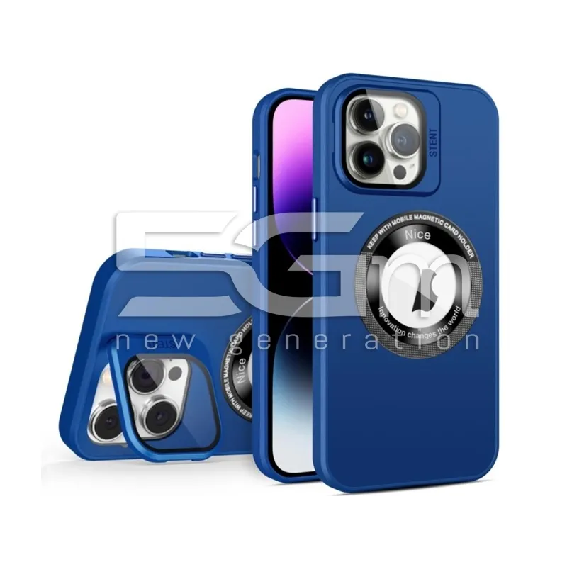 Coque MagSafe Bleue iPhone 15 Pro Max | 5G-M.com