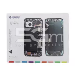 KAIGEXIN Tappetino Magnetico con Guida Viti iPhone 14 Plus
