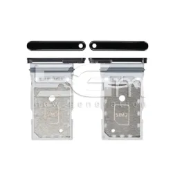 Dual SIM-kaarthouder Phantom Black Samsung S23 - S23+ | 5G-M