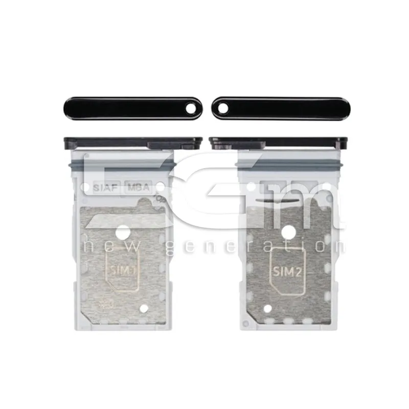 Supporto Dual Sim Card Phantom Black Samsung SM-S911 23 - S916 S23+ | Store Online 5G-M