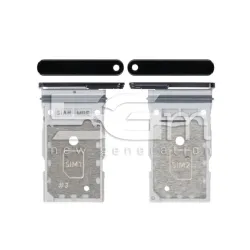 Dual Simkaart Houder Phantom Black Samsung SM-S918 S23 Ultra | 5G-M