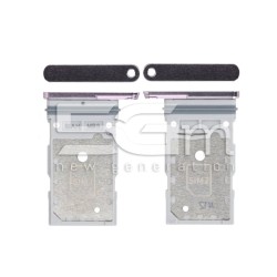 Supporto Dual Sim Card Lavender Samsung SM-S918 S23 Ultra