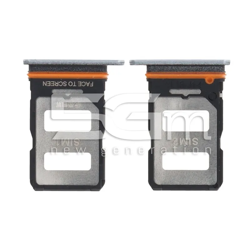 Supporto Dual SIm Card Silver Xiaomi 12T - 12T Pro | Store Online 5G-M