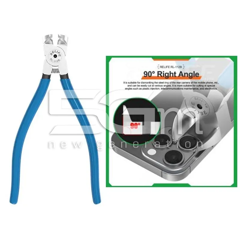 Relife RL-112B Pinza Taglio 90° Anello Fotocamera | 5G-M