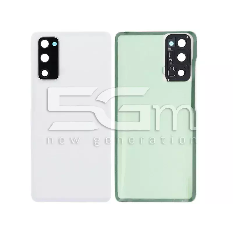 Rear Cover White Samsung SM-G780F - G781 S20 FE No Logo