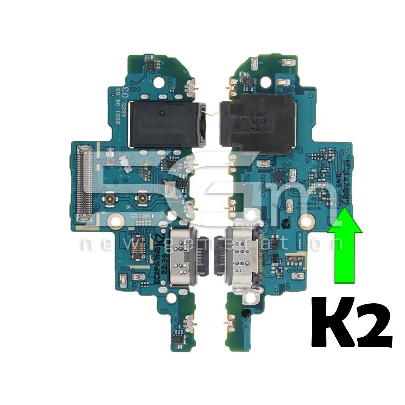 Connettore Di Ricarica + Board Samsung SM-A528b A52s (Full IC) K2 | Store Online 5G-M