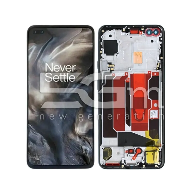 Écran Tactile + Cadre Noir OnePlus Nord Ori | Boutique 5G-M