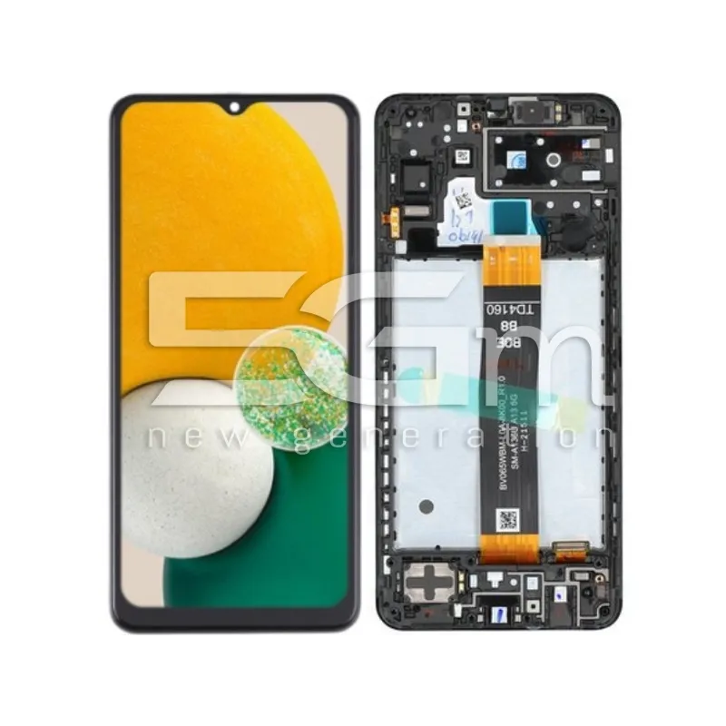 Érintőkijelző + Keret Fekete Samsung A136B A13 5G (BOE B8) Ori | 5G-M Webáruház