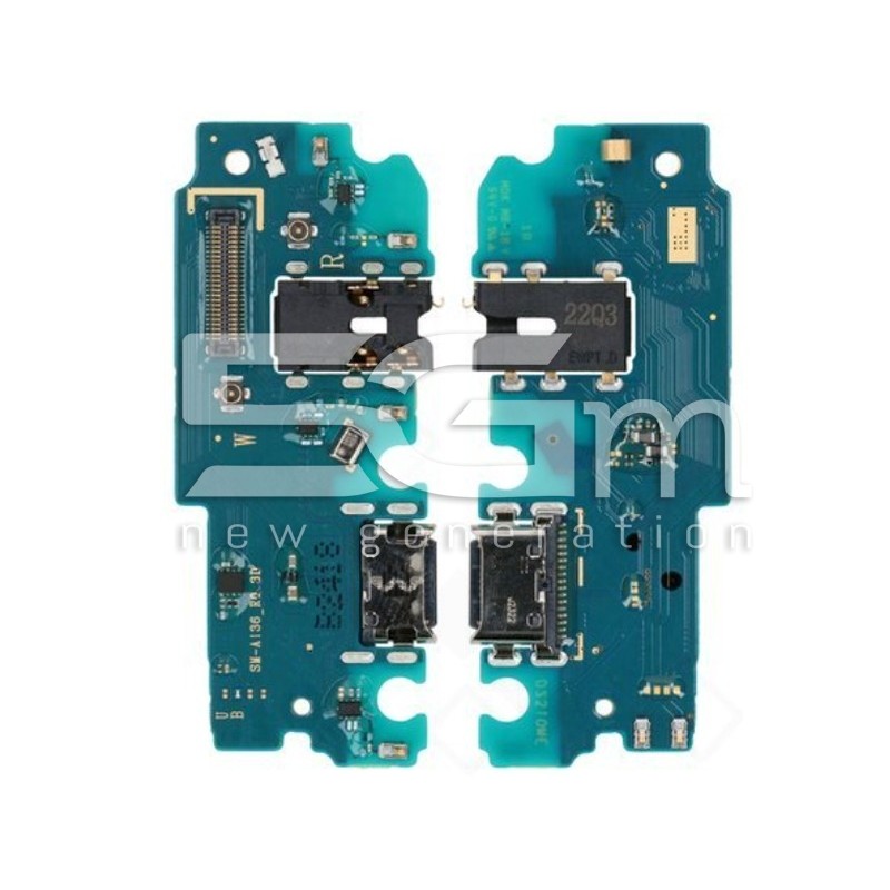 Charging Connector + Board Samsung SM-A136 A13 5G Ori