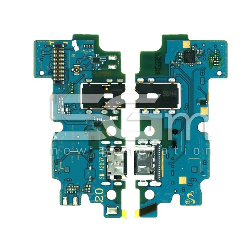 Connettore Di Ricarica + Board Samsung SM-A205 A20 (Full IC) | Store Online 5G-M