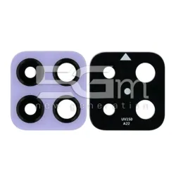 Vitre Appareil Photo Violet Samsung SM-A225 A22 Ori | 5G-M