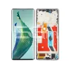 Kijelző Érintő + Keret Ezüst Honor Magic 5 Lite - X9a (PULLED) | 5G-M