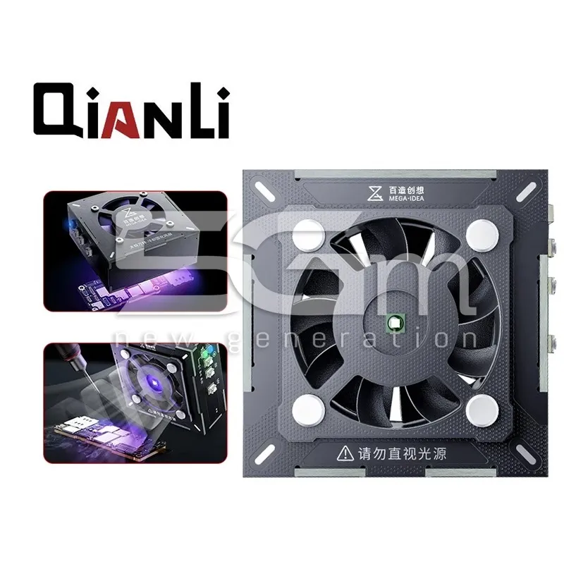 Qianli Turbo Ventilateur Refroidissement + Lampe UV 2-en-1 | 5G-M