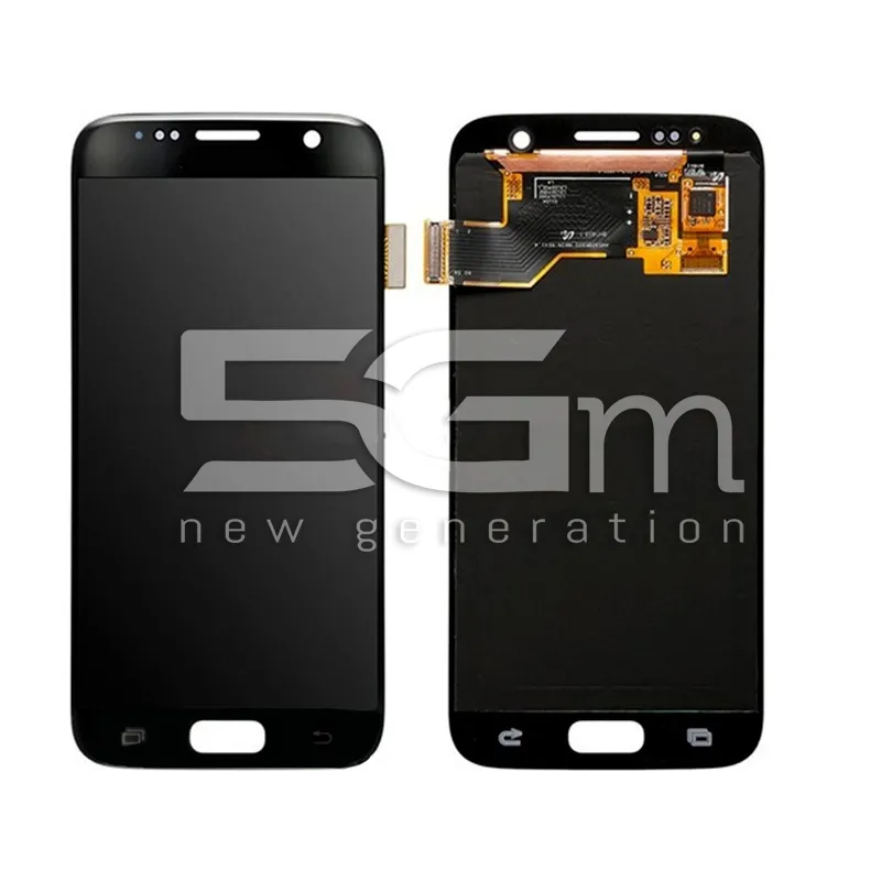 Érintőképernyő Fekete Samsung SM-G930 S7 (CG) No Logo | 5G-M