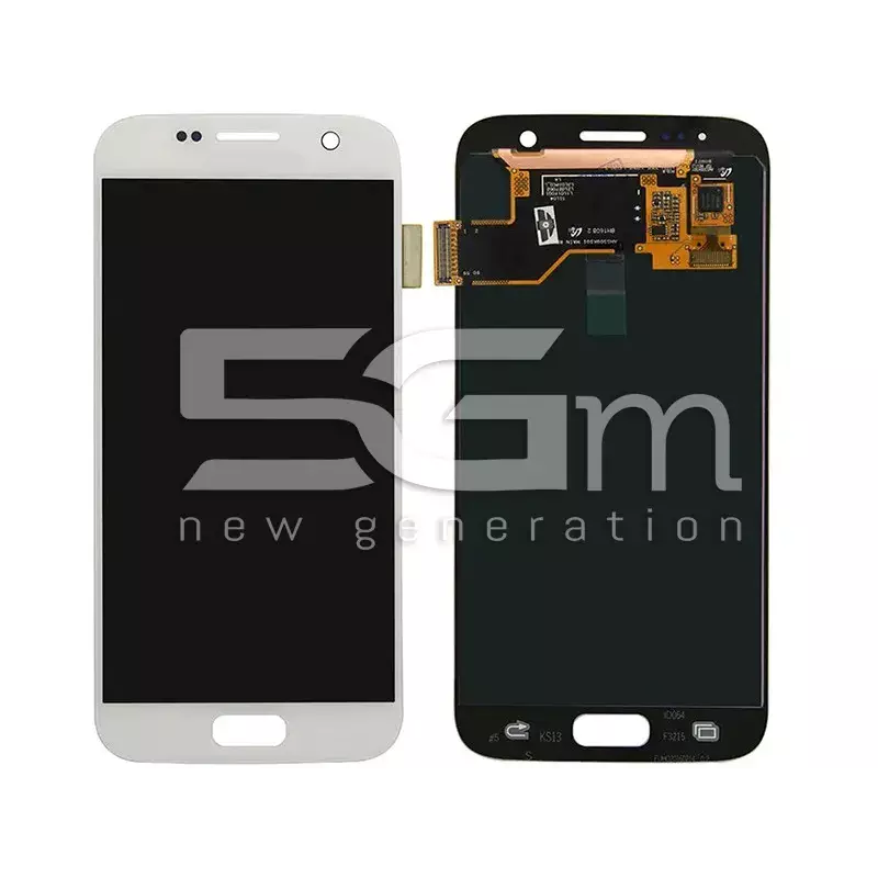 Display Touch White Samsung SM-G930 S7 (CG) No Logo