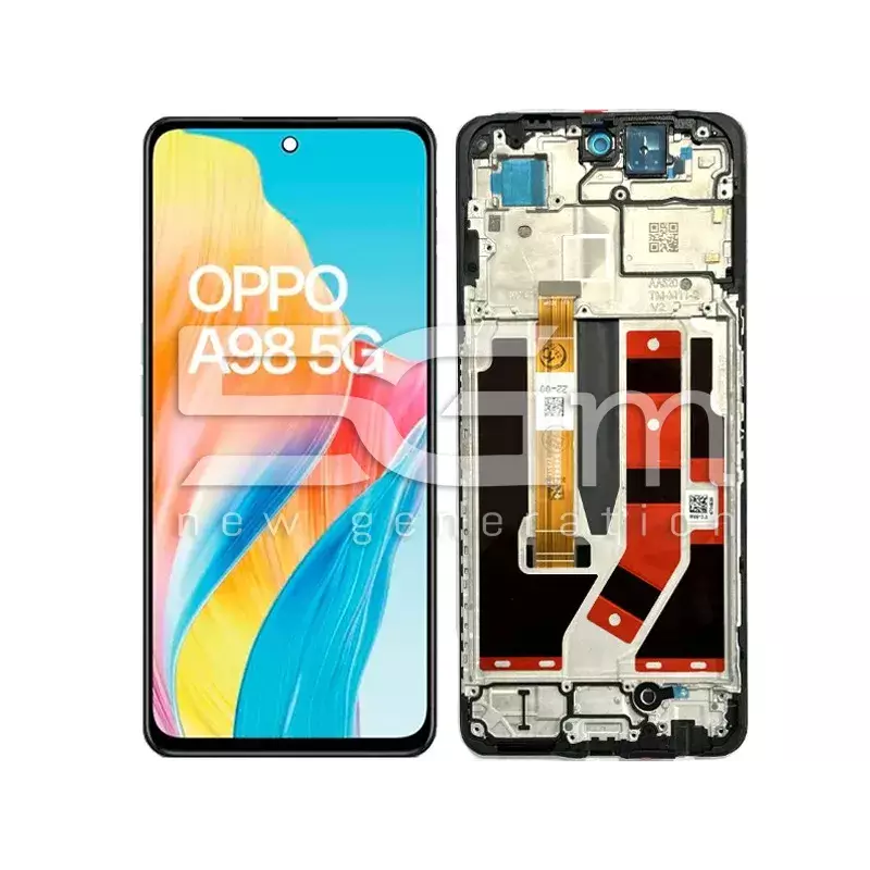 Display Touch + Frame Nero OPPO A98 5G (IPS)