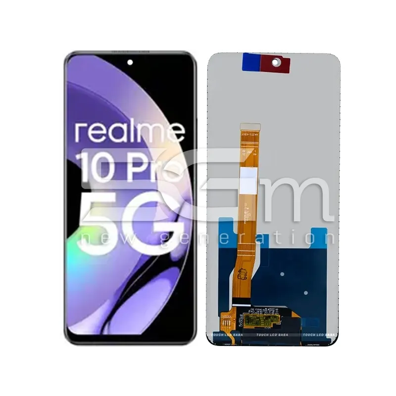 Écran Tactile Noir Realme 10 Pro 5G (IPS) | 5G-M.com