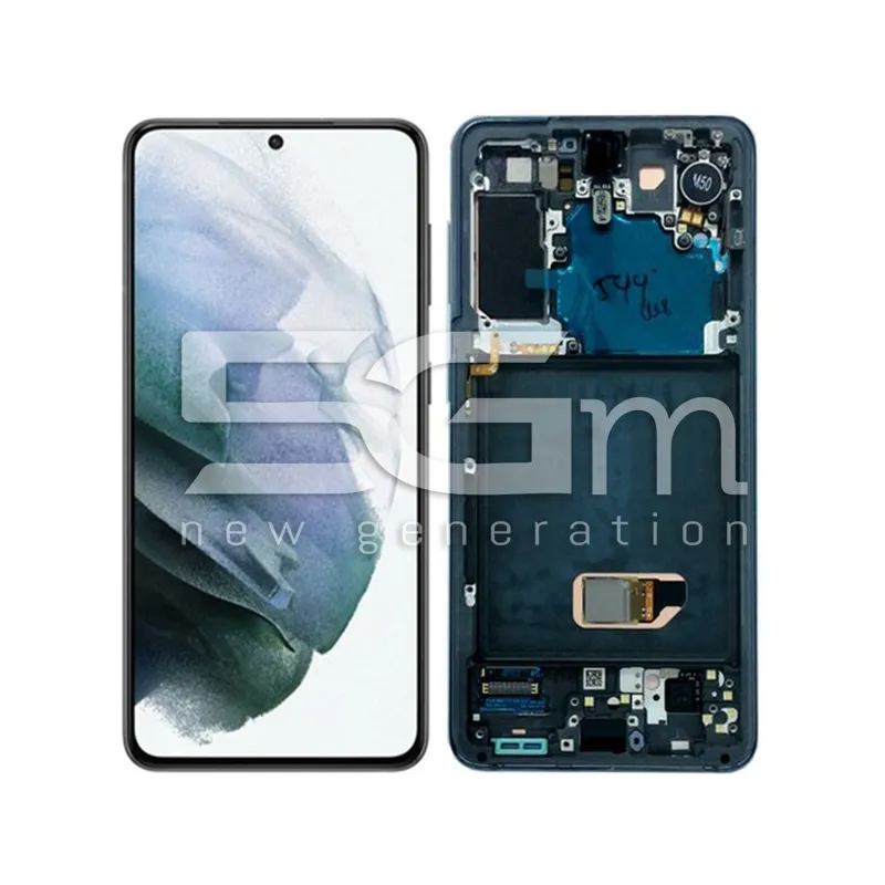 Display Touch Nero + Frame Grey Samsung SM-G991 S21 | Store Online 5G-M