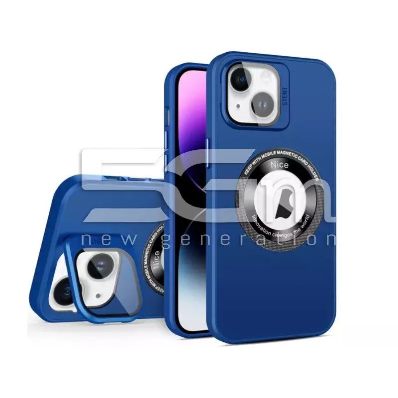 Case MagSafe Blue iPhone 15