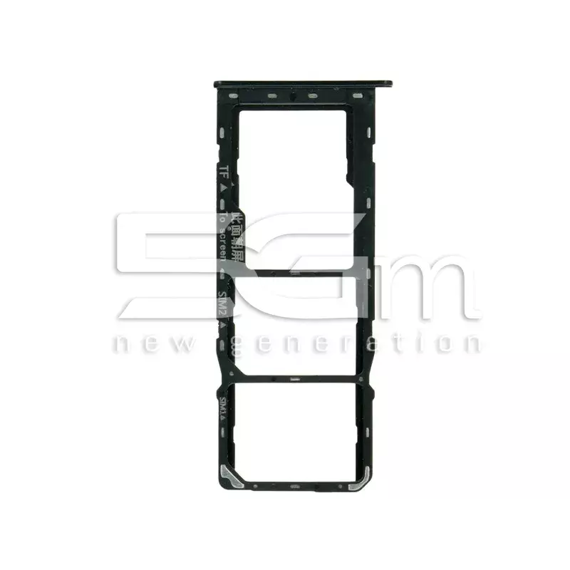 Supporto Sim Card Nero Samsung SM-A107 A10S