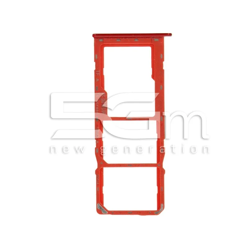 Supporto Sim Card Rosso Samsung SM-A107 A10S | Store Online 5G-M